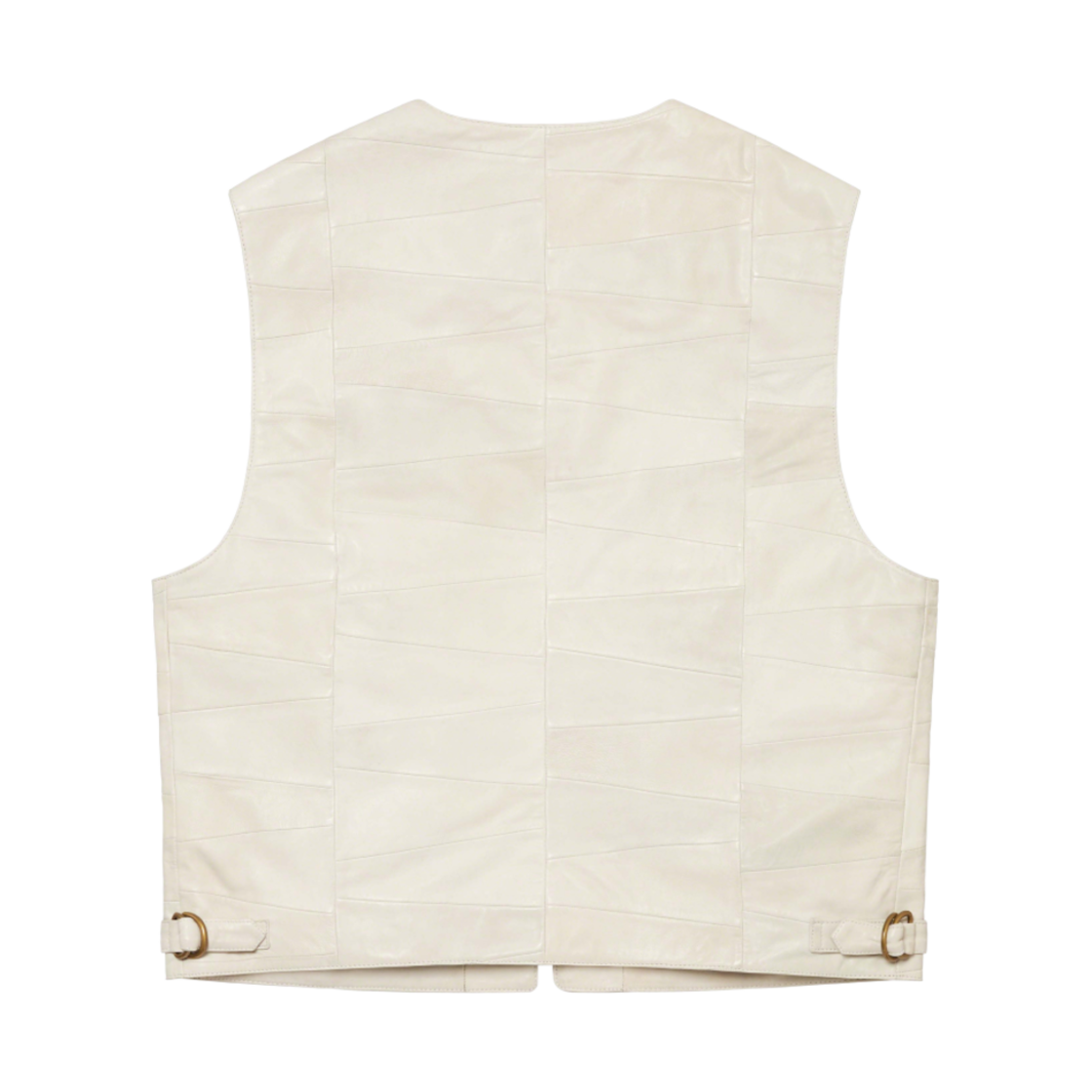 슈프림 패치워크 레더 카고 베스트 화이트 - 23SS(Supreme Patchwork Leather Cargo Vest White - 23SS) - 2