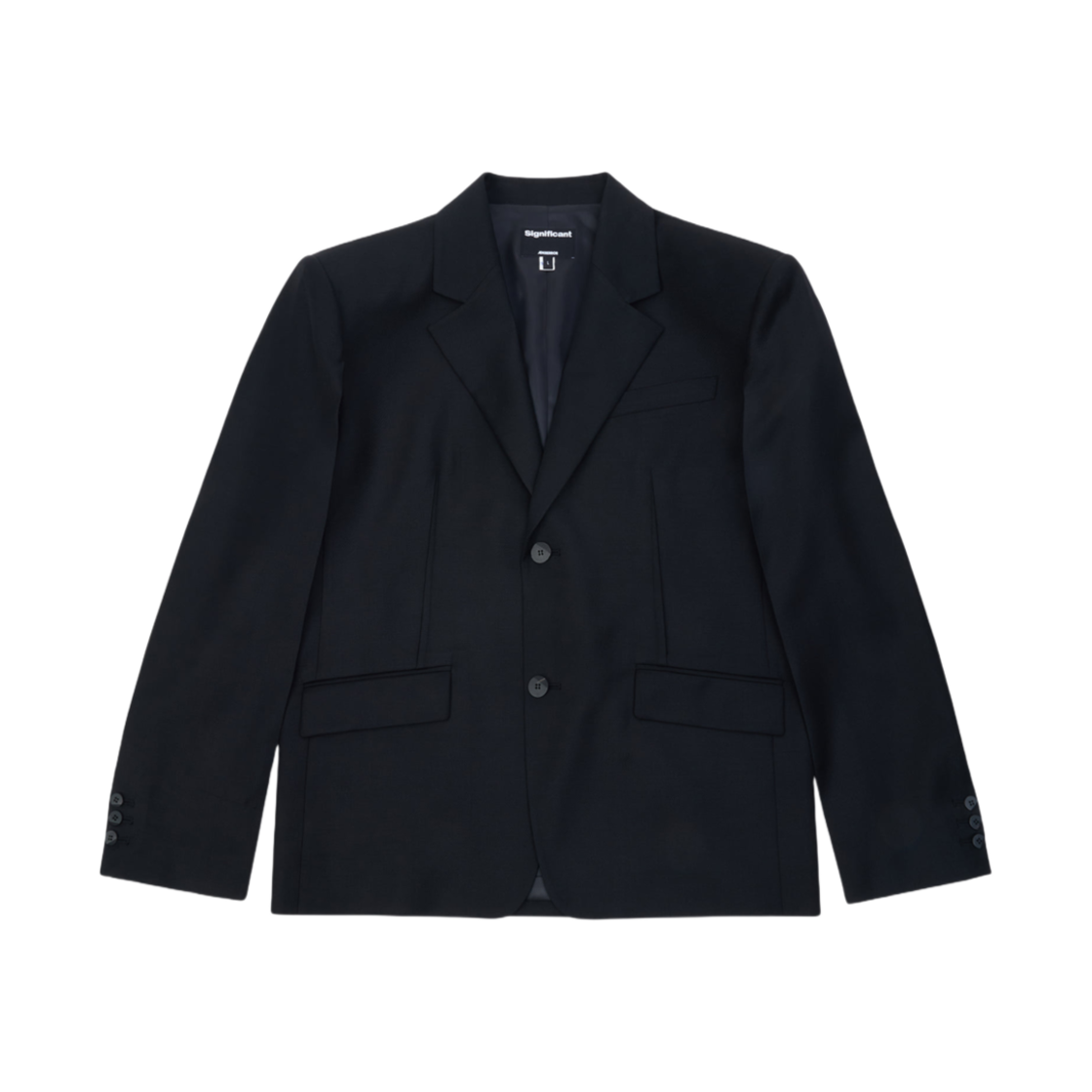 [ADERERROR] Sig; BK Tag blazer 01 /追跡付 아더에러 시그니피컨트 BK 태그 블레이저 01 느와르 | Ader