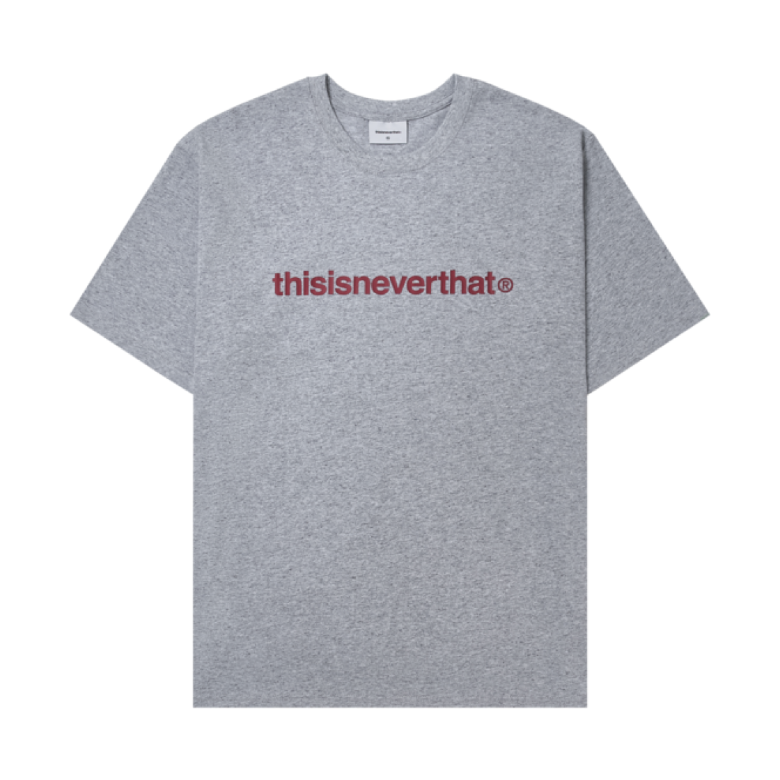 디스이즈네버댓 T-로고 티셔츠 헤더 그레이(Thisisneverthat T-Logo T-Shirt Heather Grey)