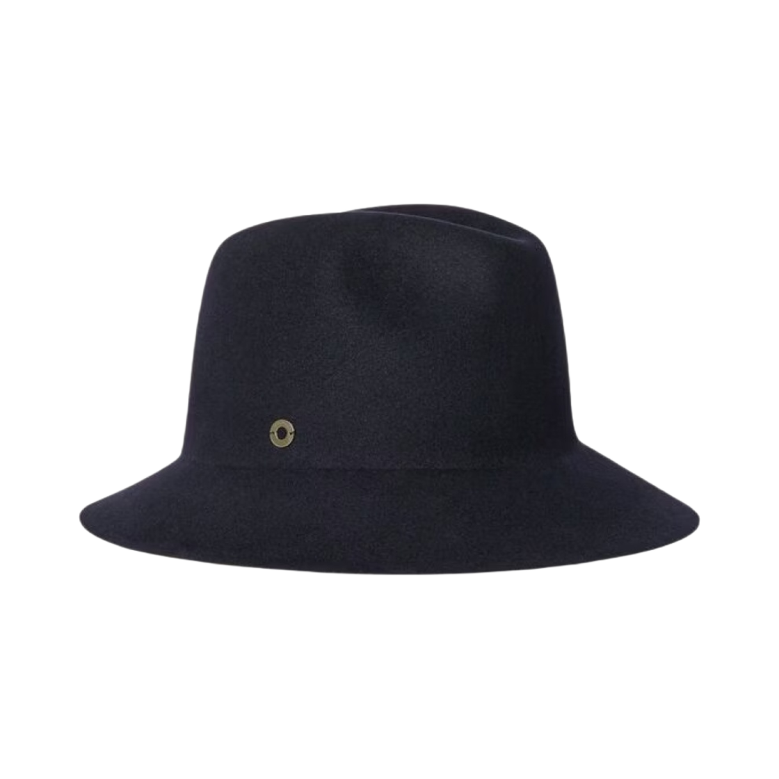 FAL3434-W000 (W) Loro Piana Hare Hair Baby Cashmere My Journey Hat Blue Navy