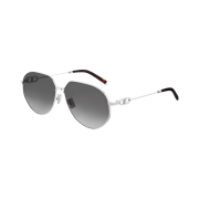 Dior CD Link A1U Gradient Gray Pilot Sunglasses