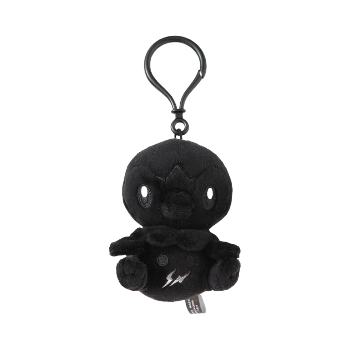 - Fragment x Pokemon INN Thunderbolt Project TBP Mascot Key Ring Piplup Black