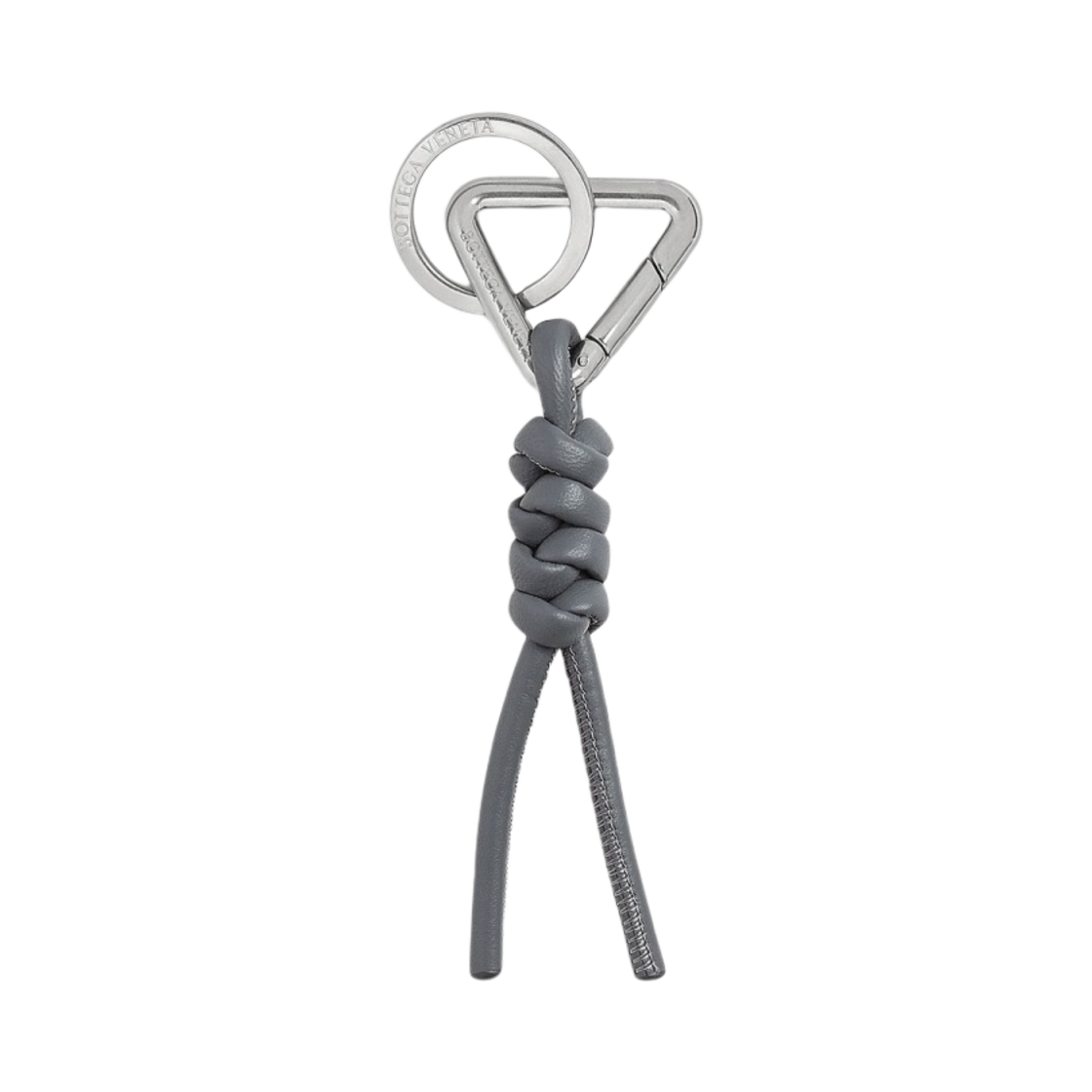 보테가 베네타 트라이앵글 키링 썬더(Bottega Veneta Triangle Keyring Thunder) - 1