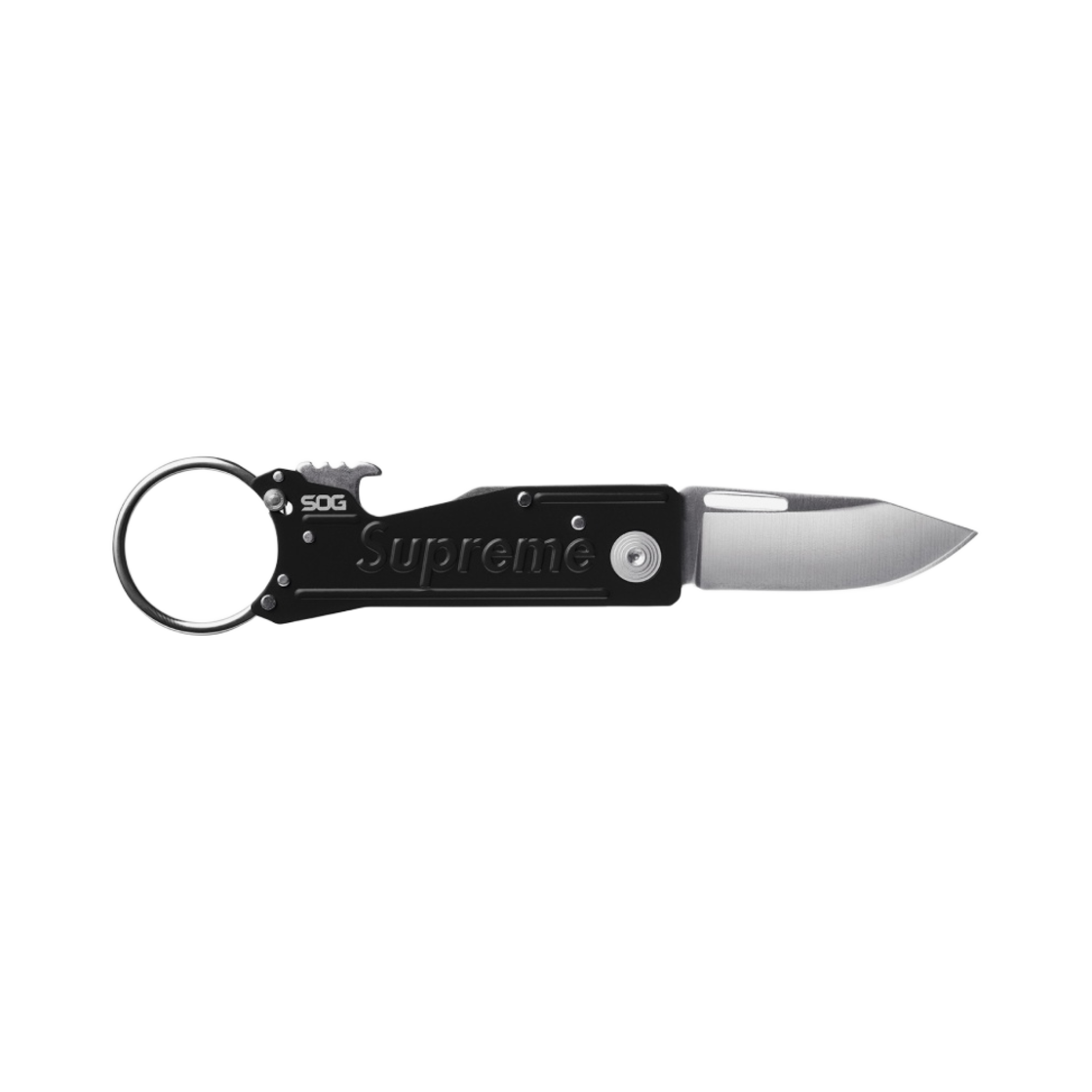 슈프림 SOG 키트론 폴딩 나이프 블랙 - 18FW(Supreme SOG KeyTron Folding Knife Black - 18FW)