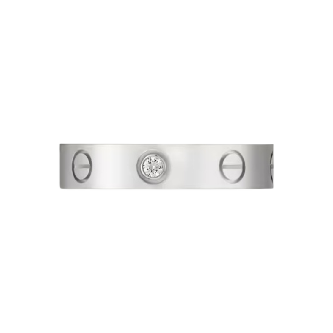 까르띠에 러브 웨딩 밴드 화이트 골드 다이아몬드(Cartier Love Wedding Band White Gold Diamond)