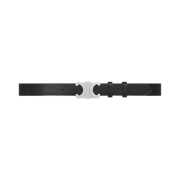 Celine Large Triomphe Belt in Vintage Calfskin Black