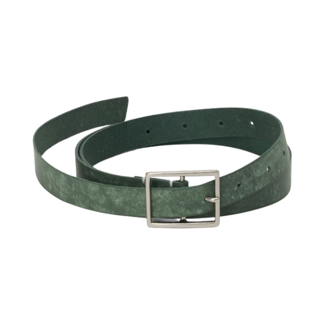 헨더 스킴 스퀘어 버클 벨트 그린(Hender Scheme Square Buckle Belt Green)