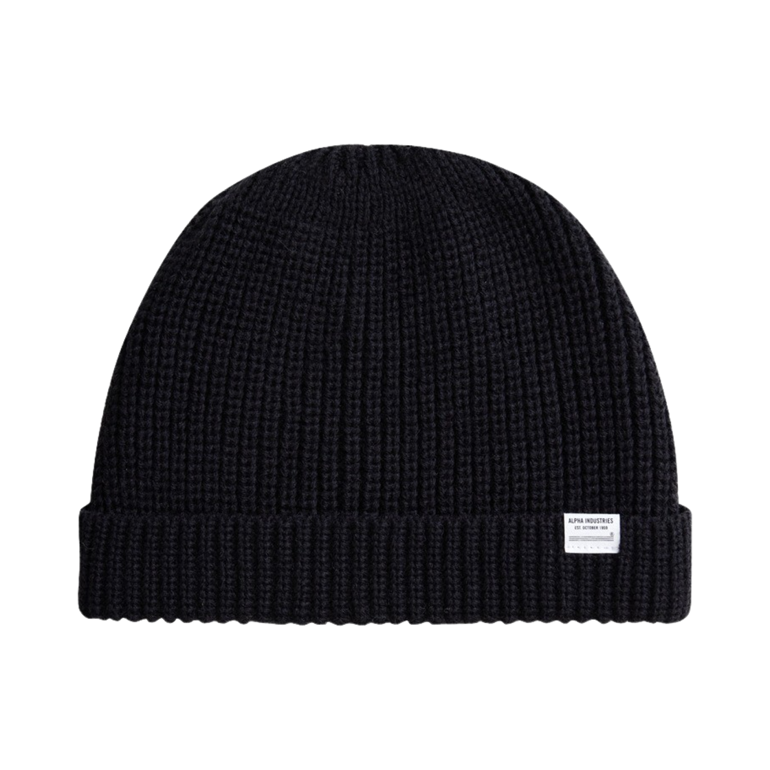 AIMSI0000014BLK ALPHA INDUSTRIES Essential Watch Cap Black