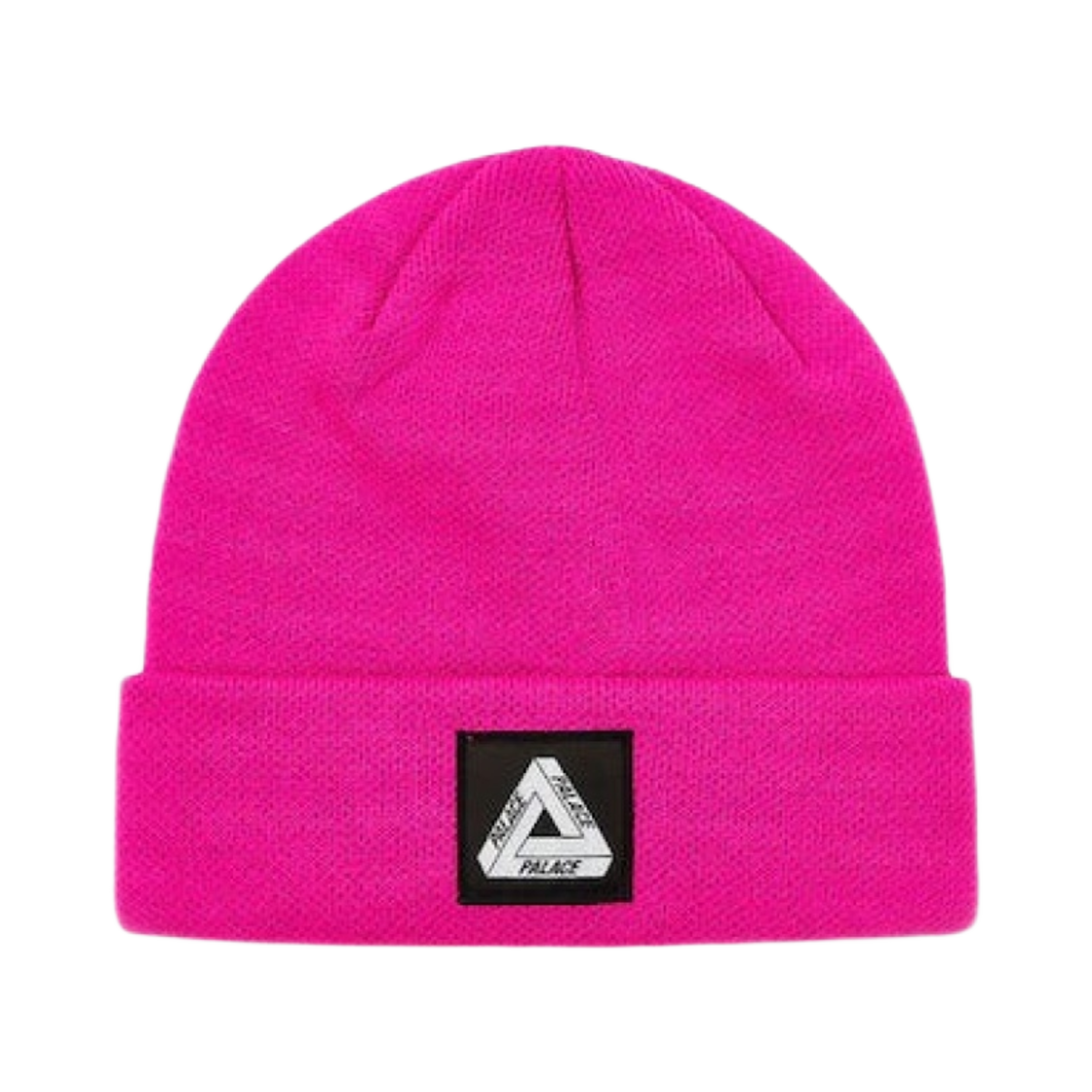 - Palace Tri-Ferg Patch Beanie Pink - 23SS - 대표 이미지 #1