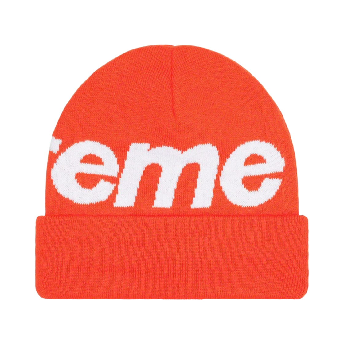 슈프림 빅 로고 비니 오렌지 - 22FW(Supreme Big Logo Beanie Orange - 22FW) - 2