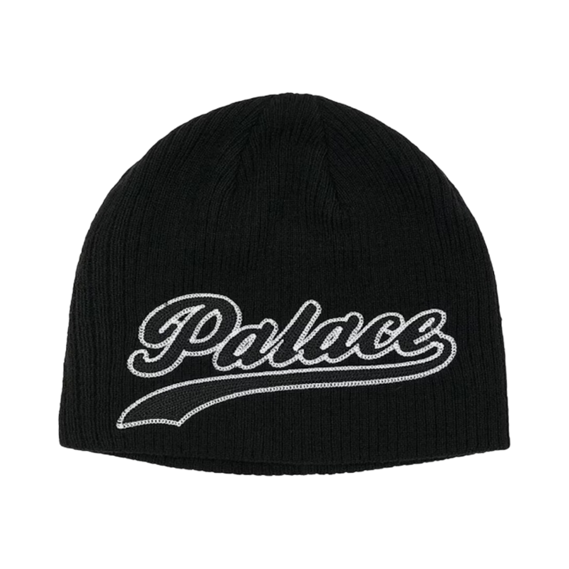 팔라스 스크립트 나인 커프 비니 블랙 - 23SS(Palace Script Nein Cuff Beanie Black - 23SS) - 1