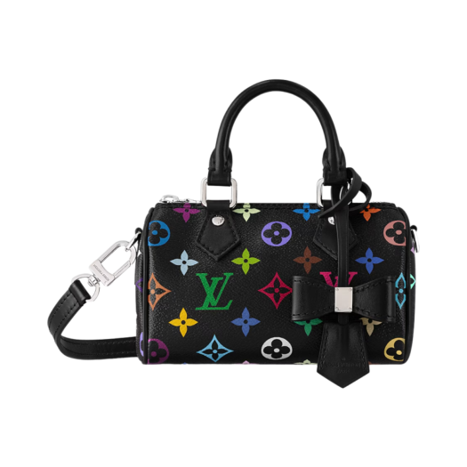 Louis Vuitton x Murakami Takashi Nano Speedy Multicolor Noir