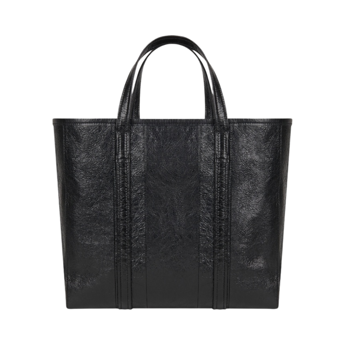 발렌시아가 바베스 미디움 이스트 웨스트 쇼퍼백 블랙(Balenciaga Barbes Medium East-West Shopper Bag Black) - 3