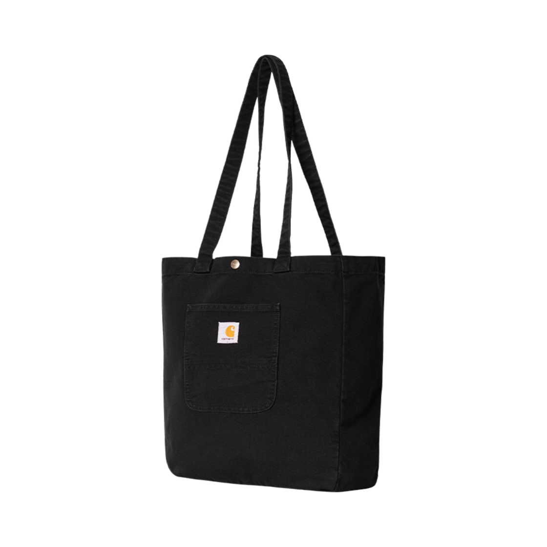 칼하트 WIP 제이필드 토트 블랙 스톤 워시드(Carhartt WIP Bayfield Tote Black Stone Washed) - 2