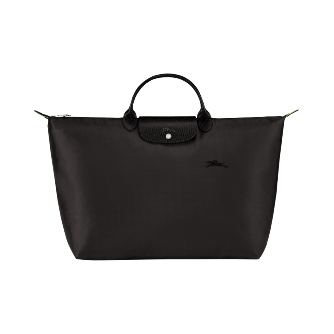 L1624919001 Longchamp Le Pliage Green Travel Bag S Black