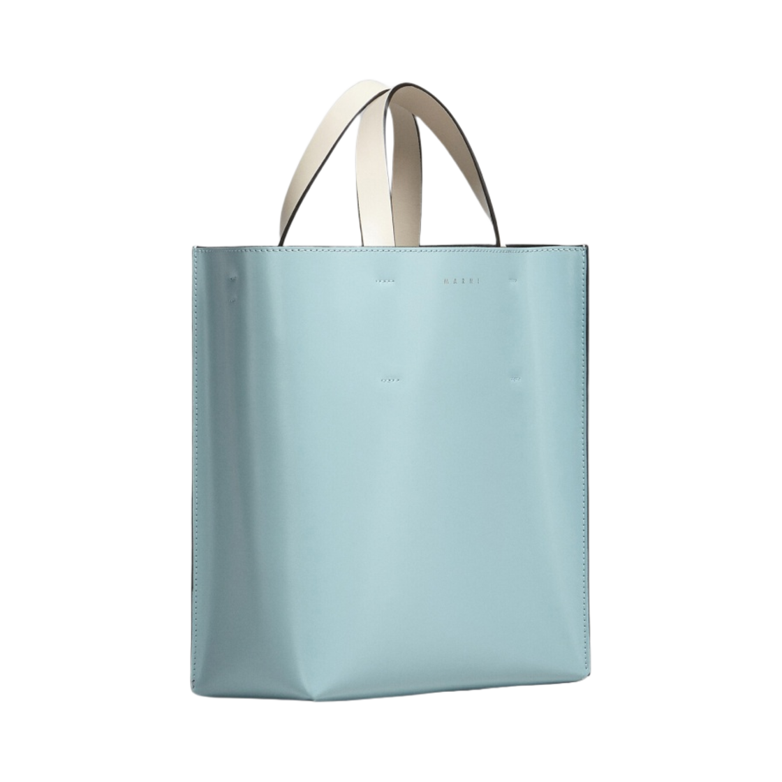 마르니 레더 뮤제오 소프트 스몰백 아쿠아마린 펌킨(Marni Museo Soft Small Bag in Leather Aquamarine Pumpkin) - 2