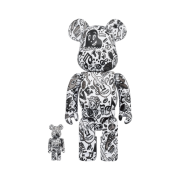 Bearbrick Chocomoo 100& & 400% Set
