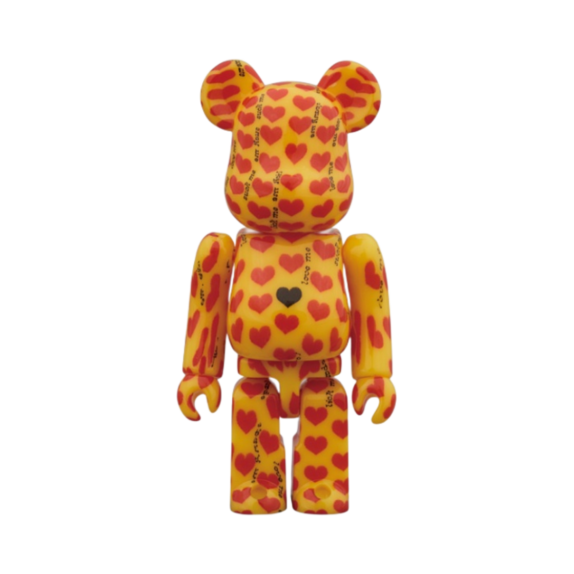 베어브릭 옐로우 하트 100% & 400% 세트(Bearbrick Yellow Heart 100% & 400% Set) - 3