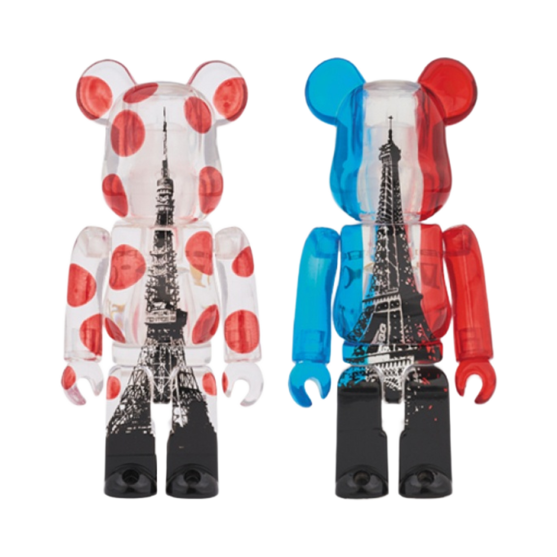 - Bearbrick Tokyo Tower + Eiffel Tower 100%