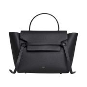 Celine Mini Belt Bag in Grained Calfskin Black