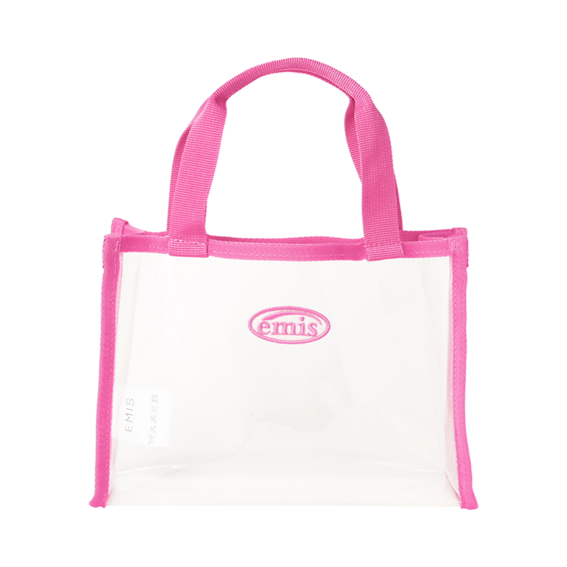 이미스 클리어 미니 스퀘어 백 핑크(Emis Clear Mini Square Bag Pink) - 1