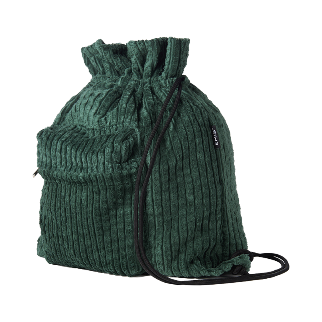 이미스 코듀로이 백팩 그린(Emis Corduroy Backpack Green) - 2