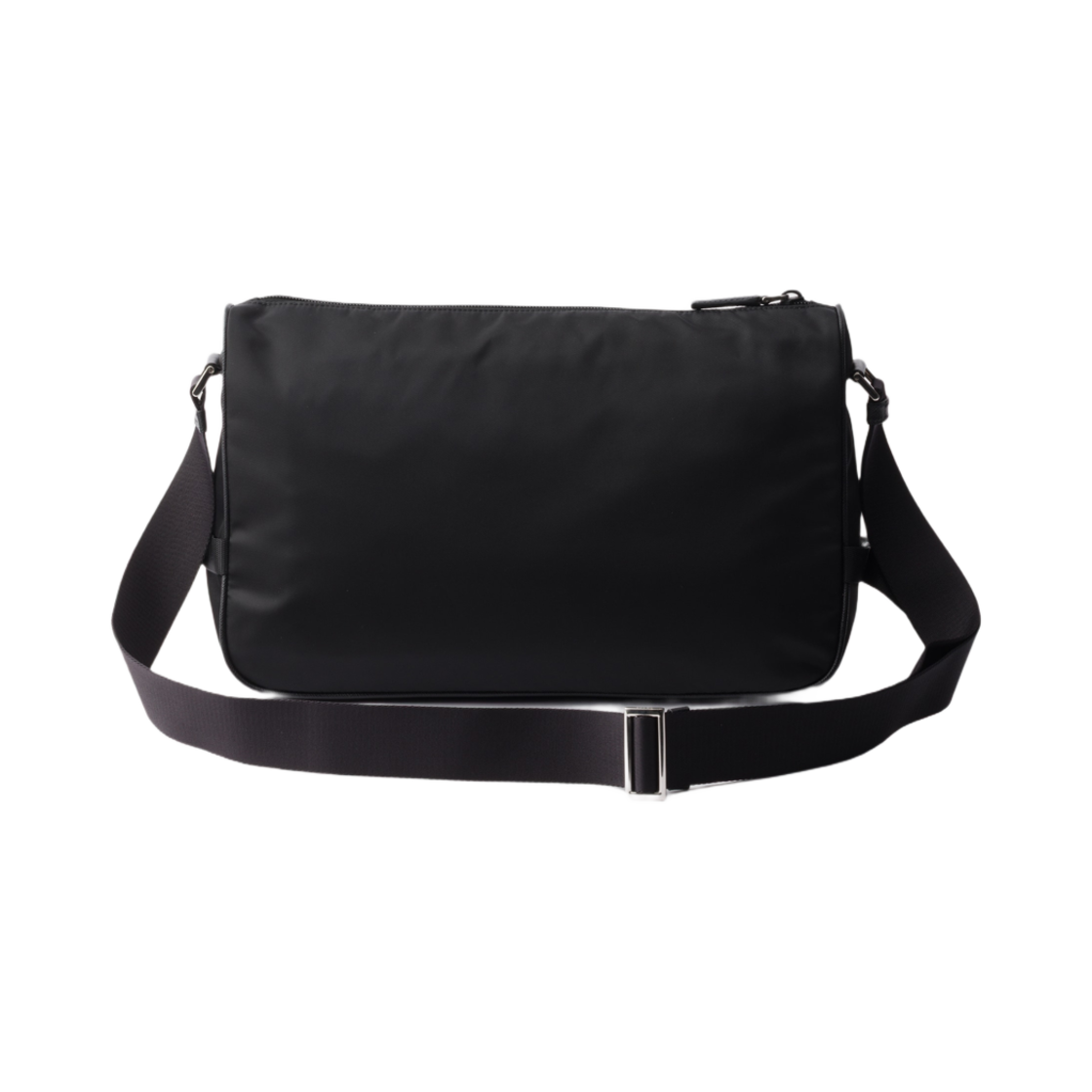 프라다 라지 리나일론 앤 사피아노 레더 숄더백 블랙(Prada Large Re-Nylon and Saffiano Leather Shoulder Bag Black) - 2