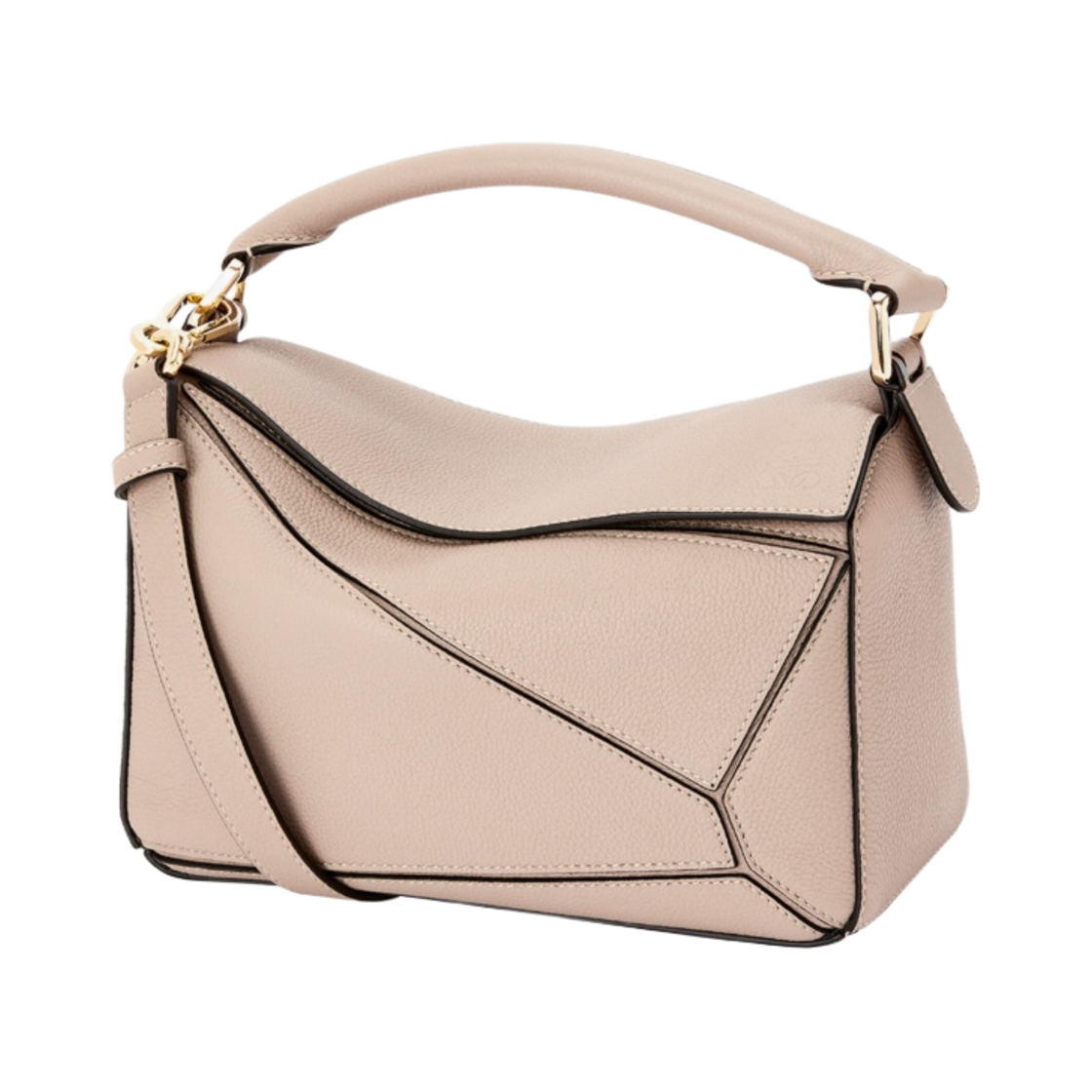 로에베 스몰 퍼즐백 소프트 그레인드 카프스킨 샌드