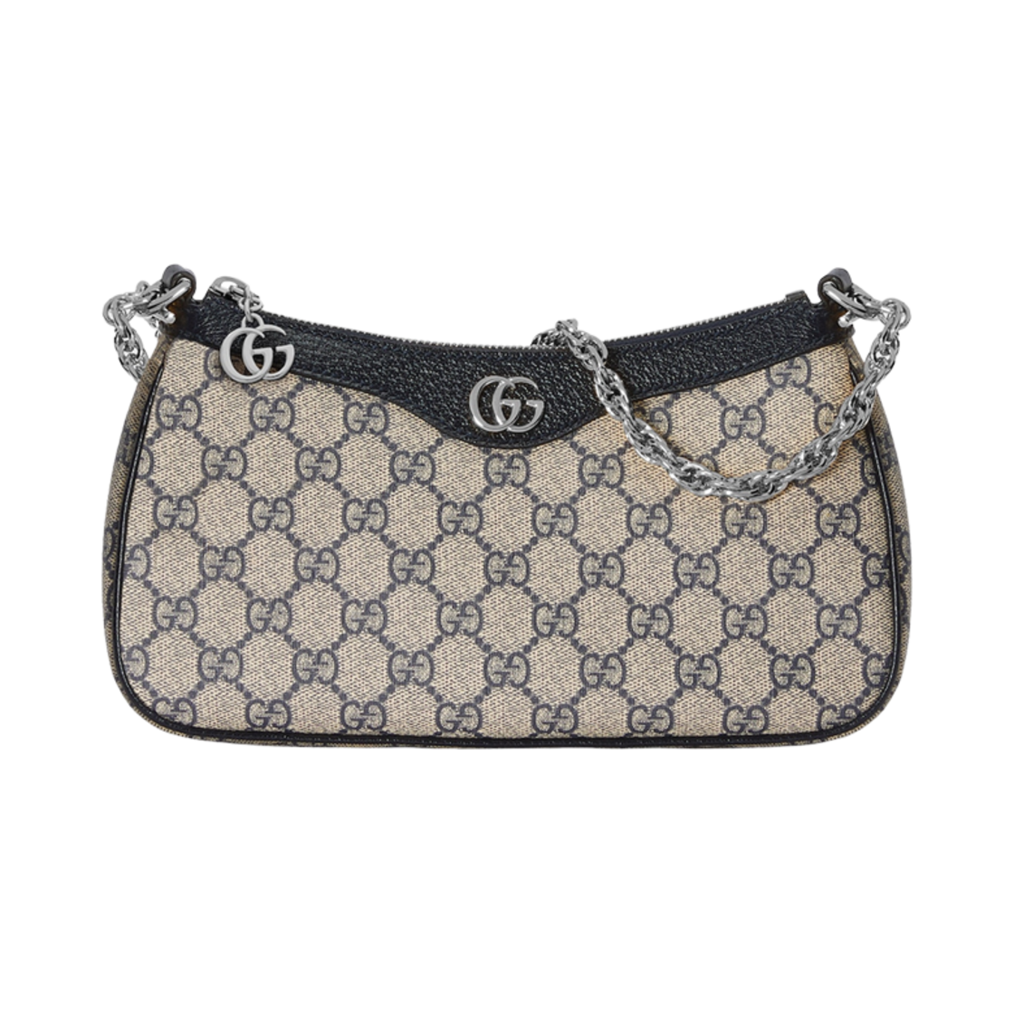 구찌 오피디아 GG 스몰 핸드백 베이지 블루 슈프림(Gucci Ophidia GG Small Handbag Beige Blue Supreme) - 3