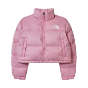 (W) The North Face Nuptse Short Jacket Orchid Pink
