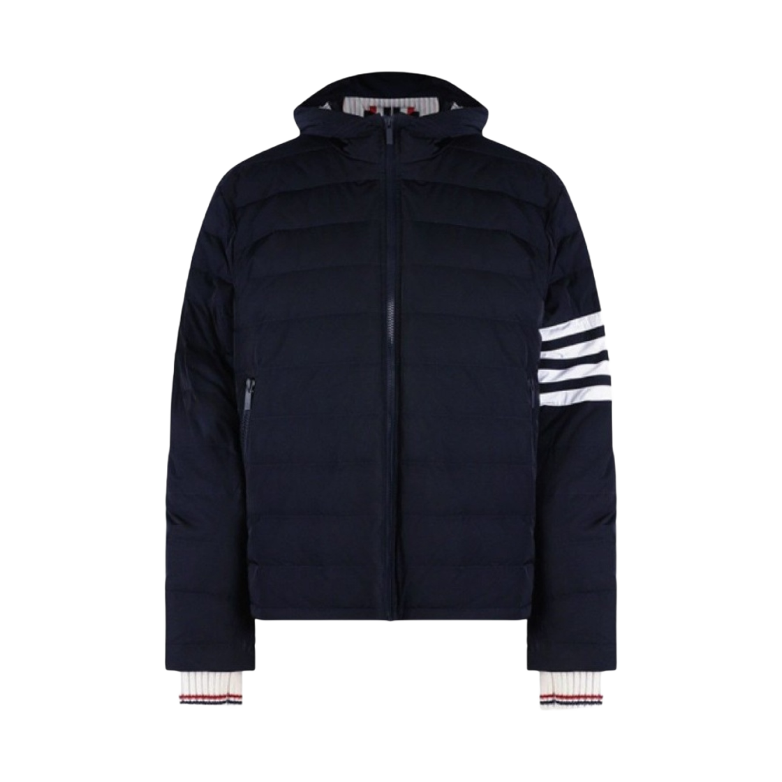톰브라운 폴리 트윌 다운 필 사선 스키 자켓 네이비(Thom Browne Poly Twill Down Filled 4-Bar Ski Jacket Navy)