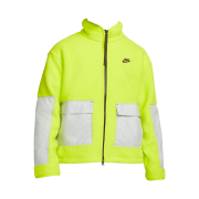 Nike NSW Sport Essential+ Sherpa Fleece Jacket Poison Green - Asia