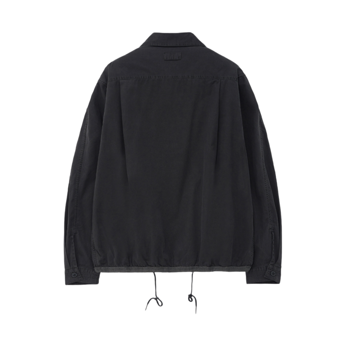 해칭룸 복서 셔켓 롱 다이드 블랙(Hatchingroom Boxer Shirket Long Dyed Black) - 2