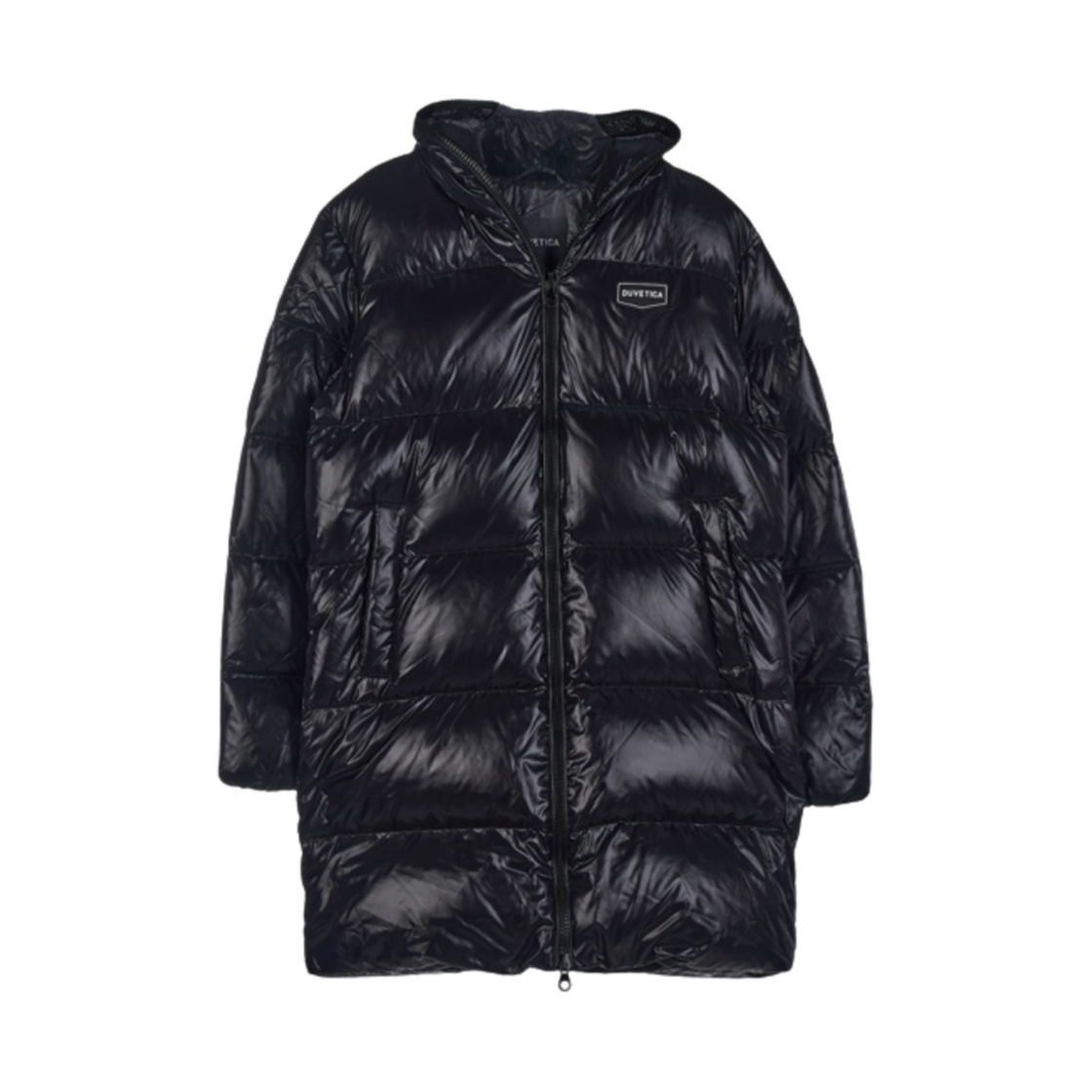 듀베티카 티보 로고 패치 다운 자켓 블랙(Duvetica Tivo Logo Patch Down Jacket Black)