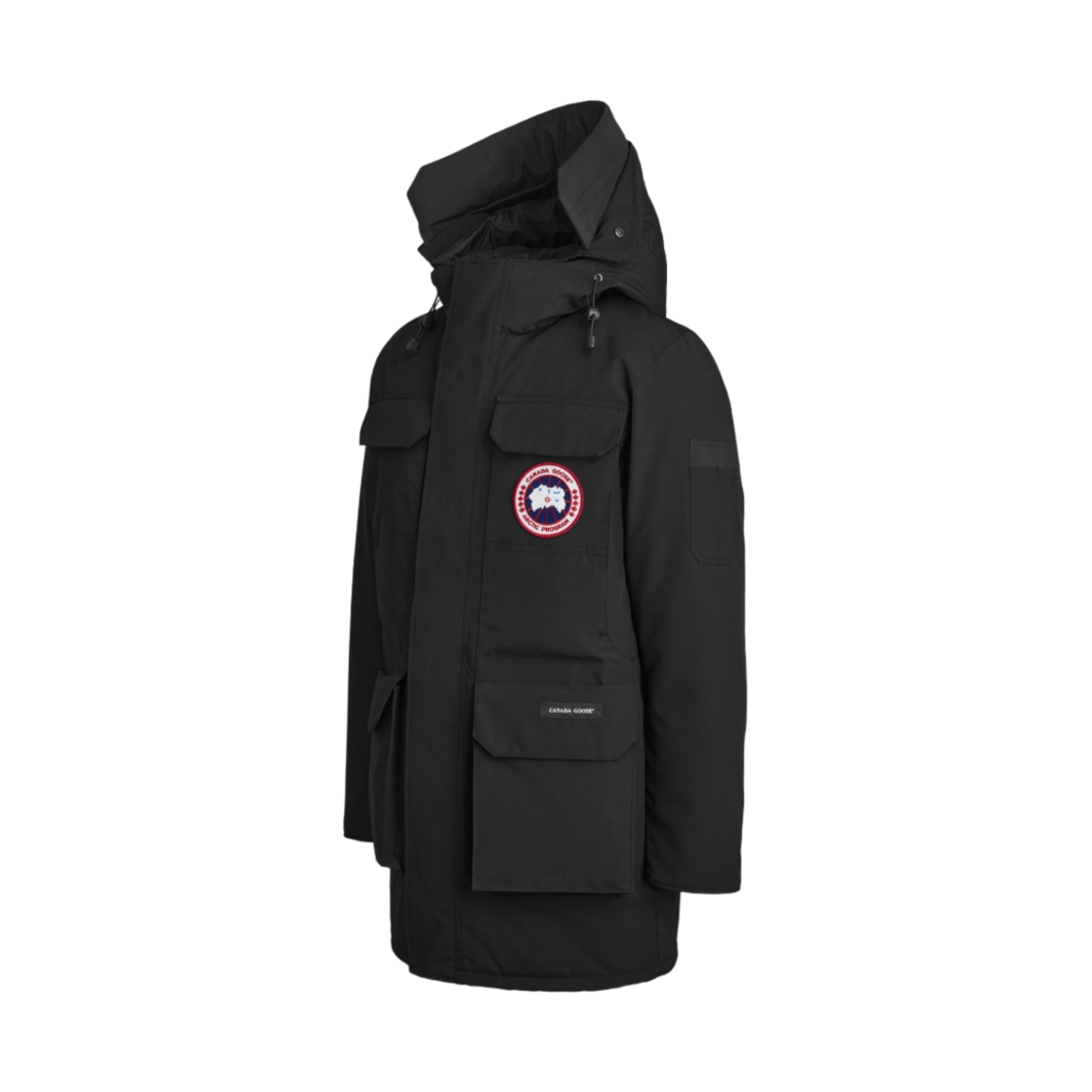 캐나다 구스 후디 트림 시타델 파카 블랙(Canada Goose Citadel Parka with Hoody Trim Black) - 1