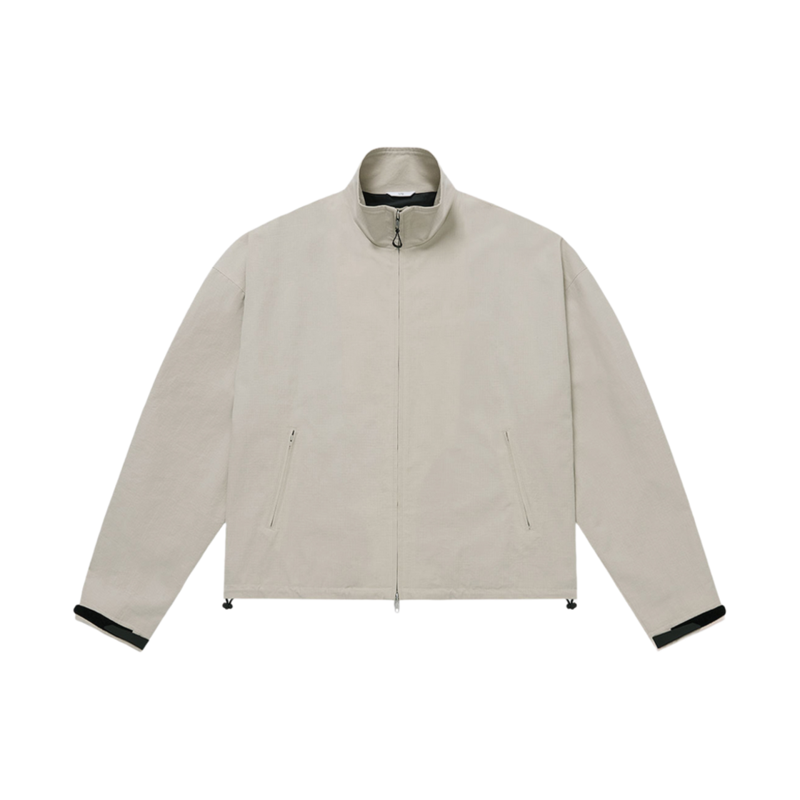 에스티유 레터링 윈드브레이커 아이보리