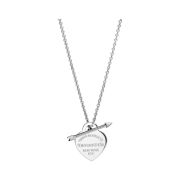 Tiffany & Co. Return to Tiffany Lovestruck Pendant Medium Sterling Silver