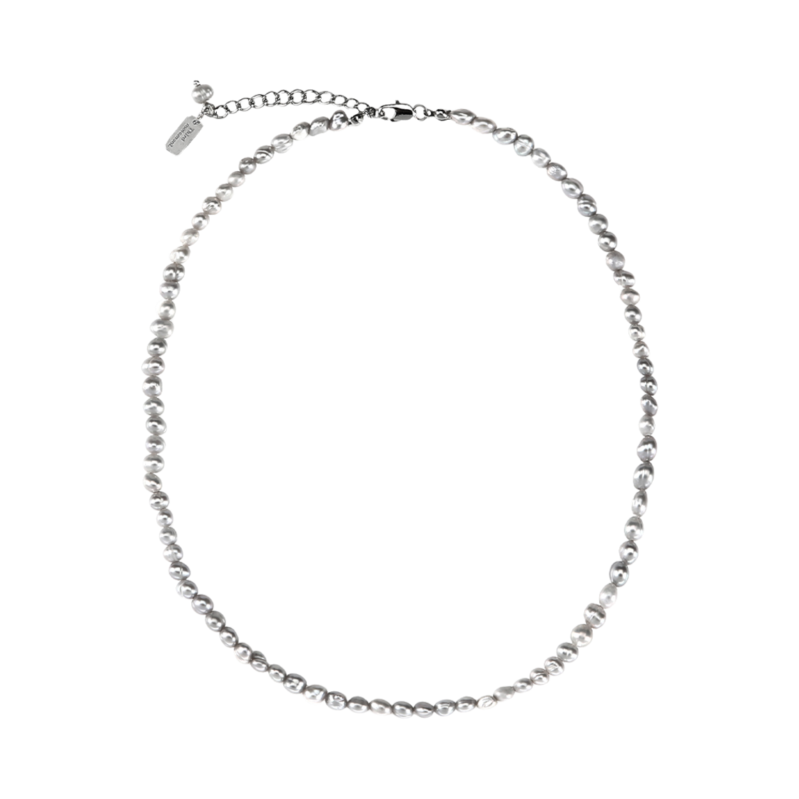 TM2B1NK06BS Third movement Gray Pearl Necklace
