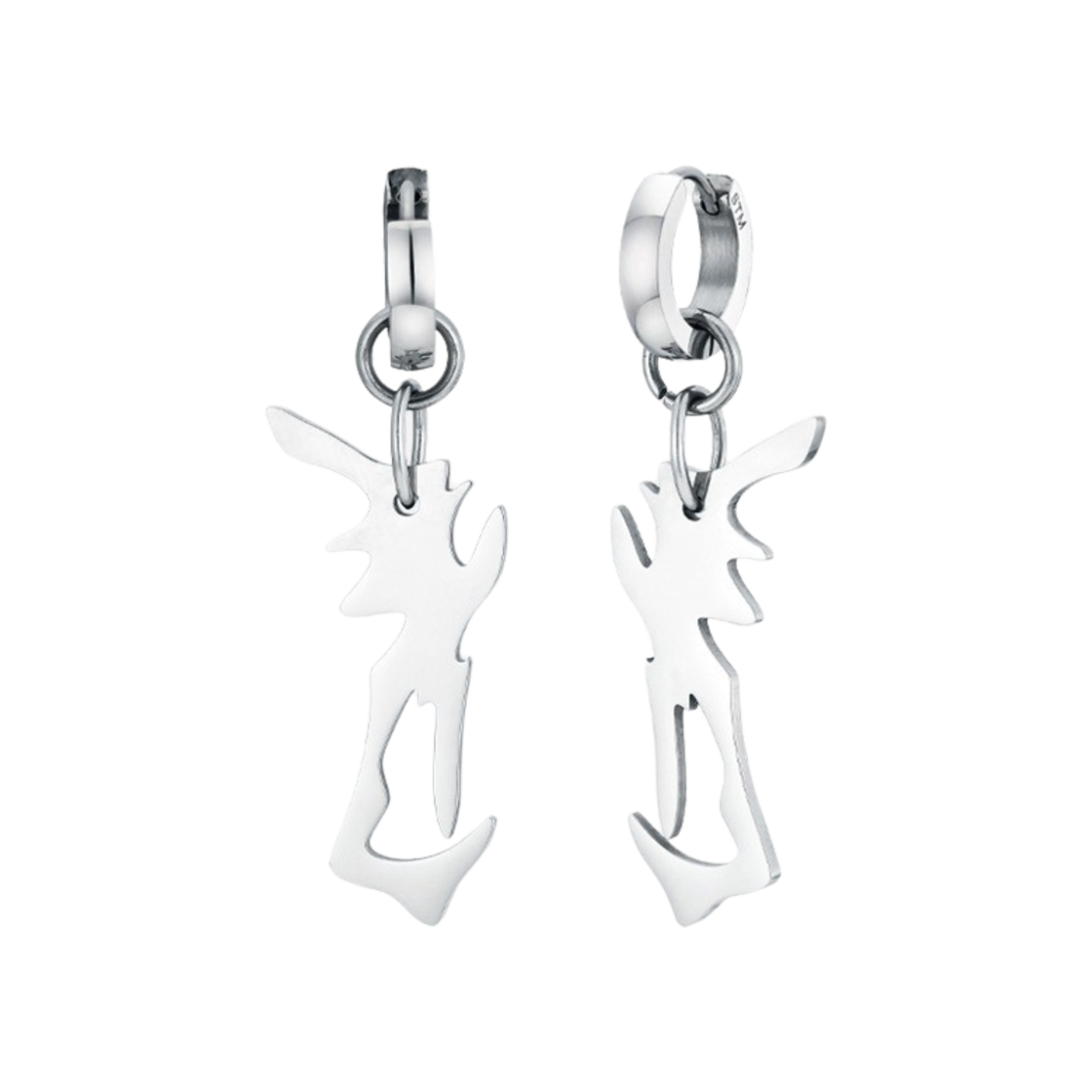 센티멍 넘버 343 이어링 실버(Sentiments No.343 Earring Silver) - 1