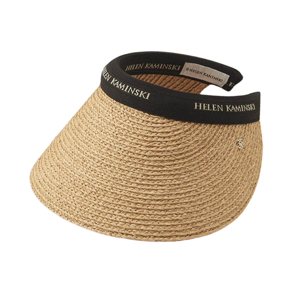 (W) 헬렌 카민스키 비앙카 12 내츄럴 블랙 로고((W) Helen Kaminski Bianca 12 Natural Black Logo)
