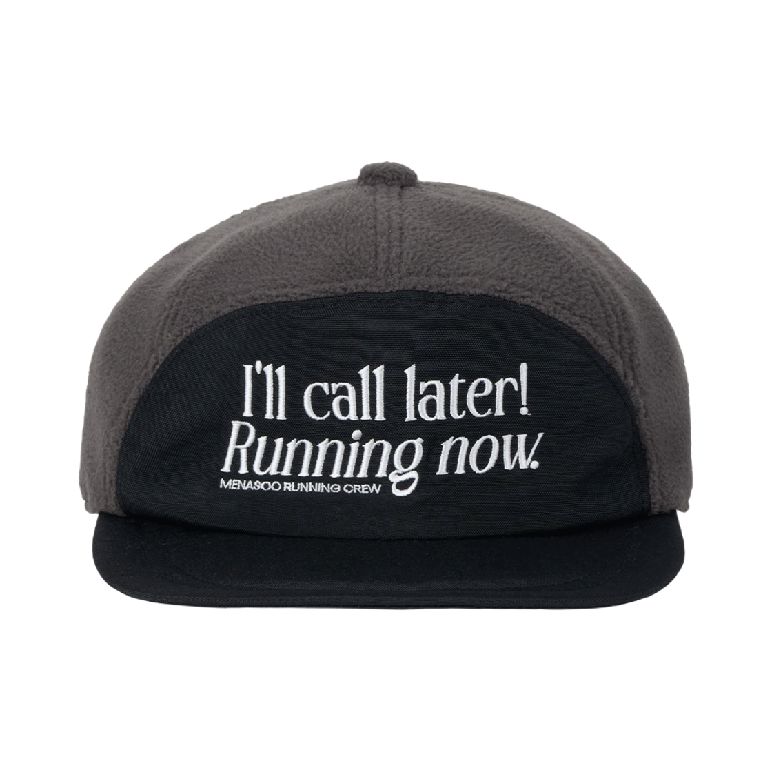 CAP-EAR-MFF-CH Menasoo Hide Earmuffs Cap Charcoal