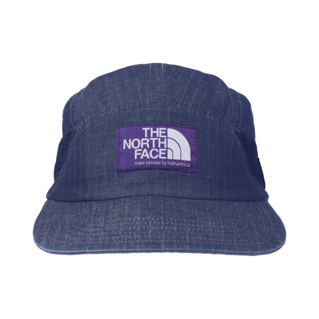 팔라스 x 노스페이스 퍼플 라벨 인디고 립스탑 필드캡