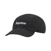 Supreme Overdyed Camo Nylon Camp Cap Black - 23SS