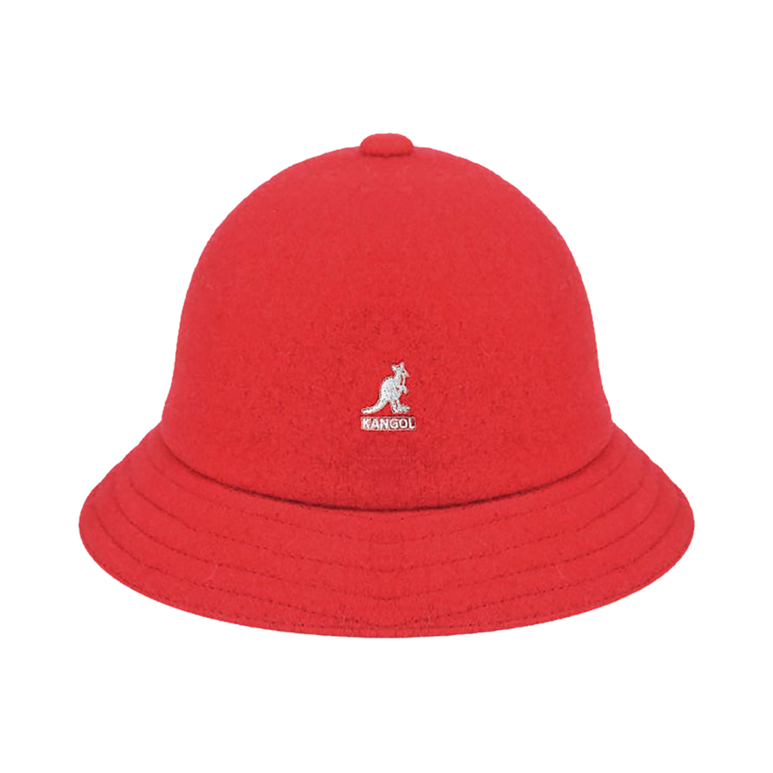캉골 울 캐주얼 버킷햇 레드(Kangol Wool Casual Bucket Hat Red) - 1