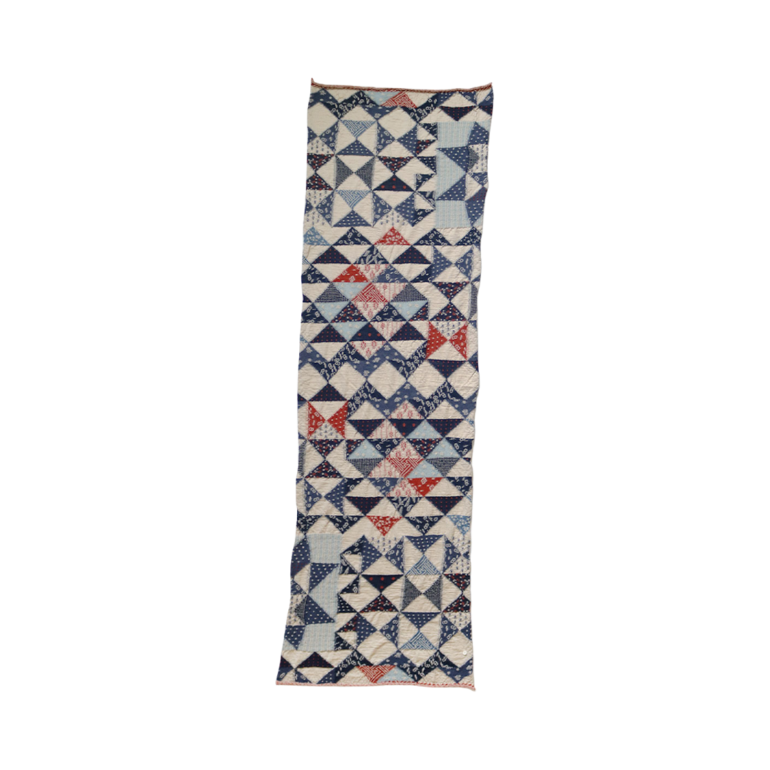 캐피탈 슈렁큰 울 인디고 스카프 키나리(Kapital Shrunken Wool Indigo Scarf Kinari)