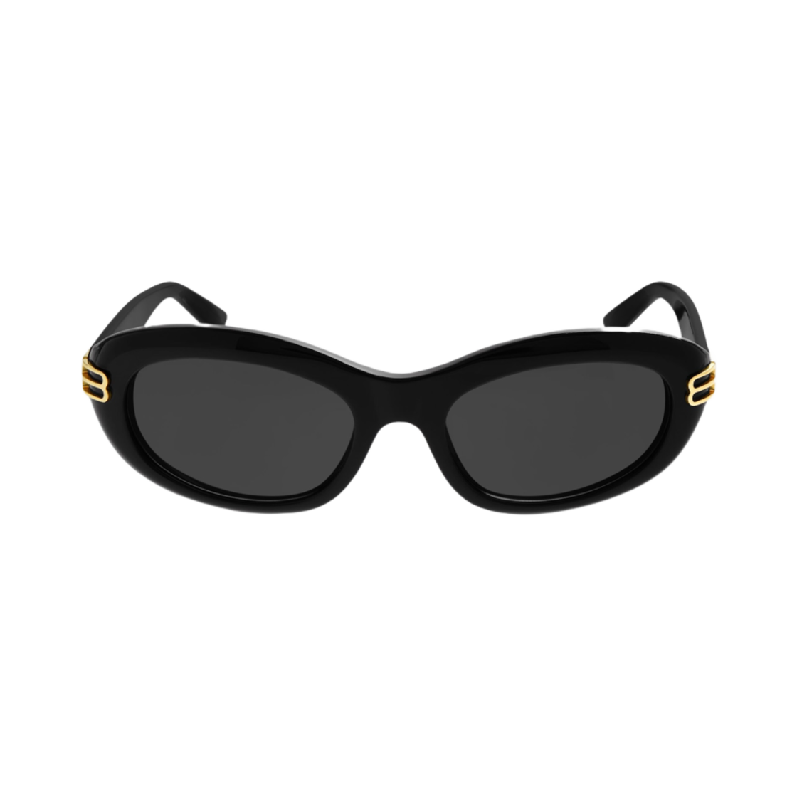 (W) 발렌시아가 카지노 라운드 선글라스 블랙