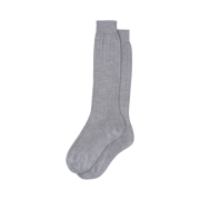 (W) Miu Miu Silk Socks Grey