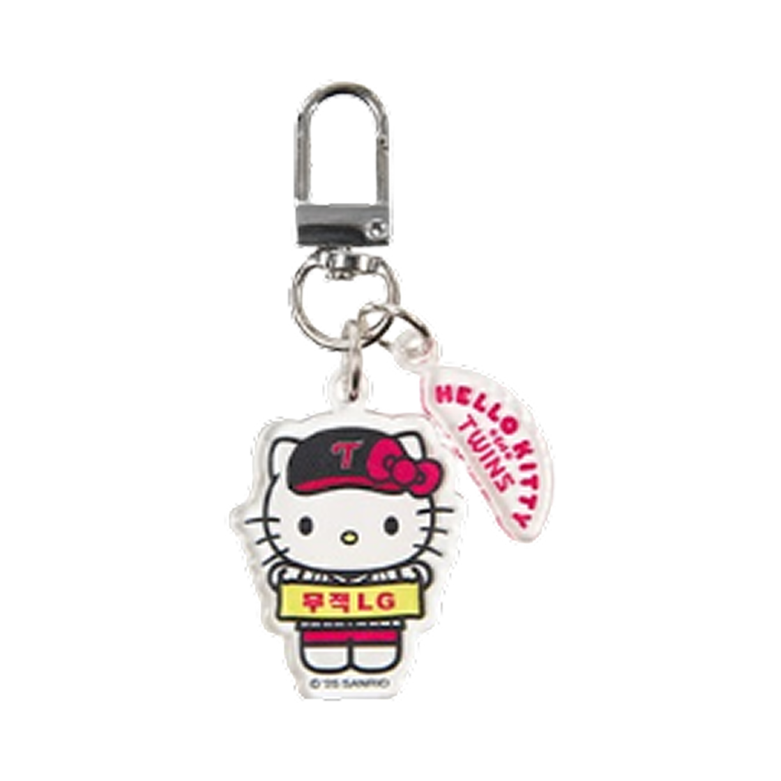 LG 트윈스 x 헬로 키티 아크릴 키링 타월 응원(LG Twins x Hello Kitty Acyrlic Keyring Towel Cheering)
