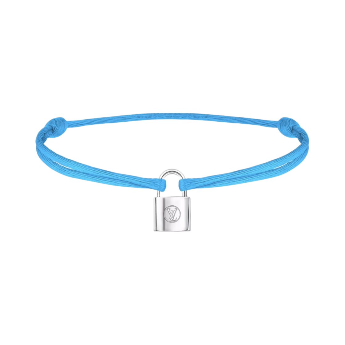 루이비통 실버 락킷 컬러 브레이슬릿 스털링 실버 유니세프 블루(Louis Vuitton Silver Lockit Color Bracelet Sterling Silver Unicef Blue) - 1