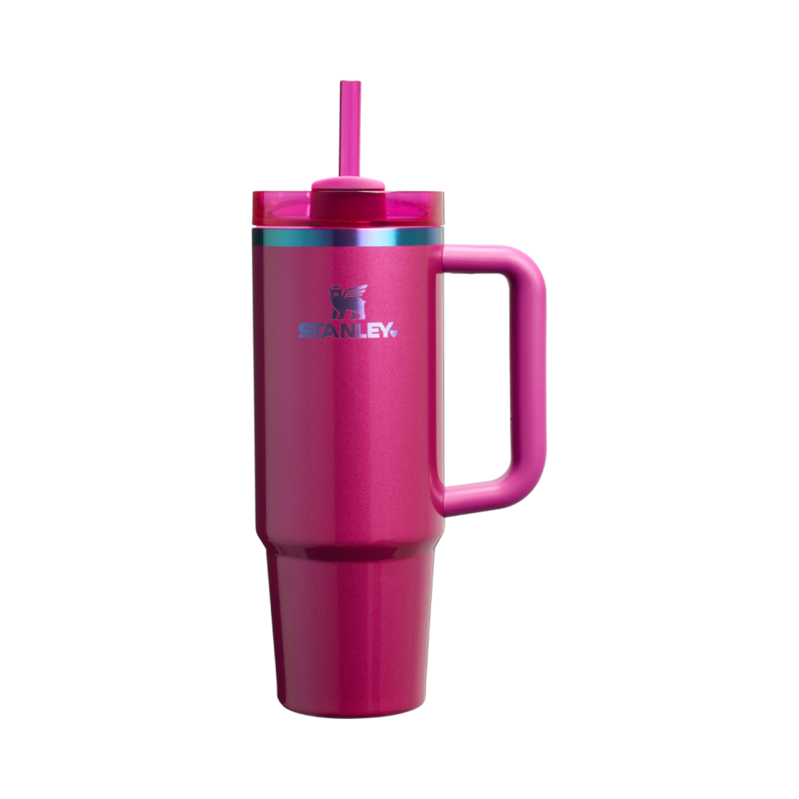 스탠리 더 밸런타인데이 퀜처 H2.0 플로우스테이트 텀블러 30온즈 베리 트러플(Stanley The Valentine's Day Quencher H2.0 Flowstate Tumbler 30 oz. Berry Truffle)